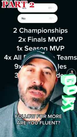 Why certain fan bases don’t want to talk accolades #NBA #goat #jordan 