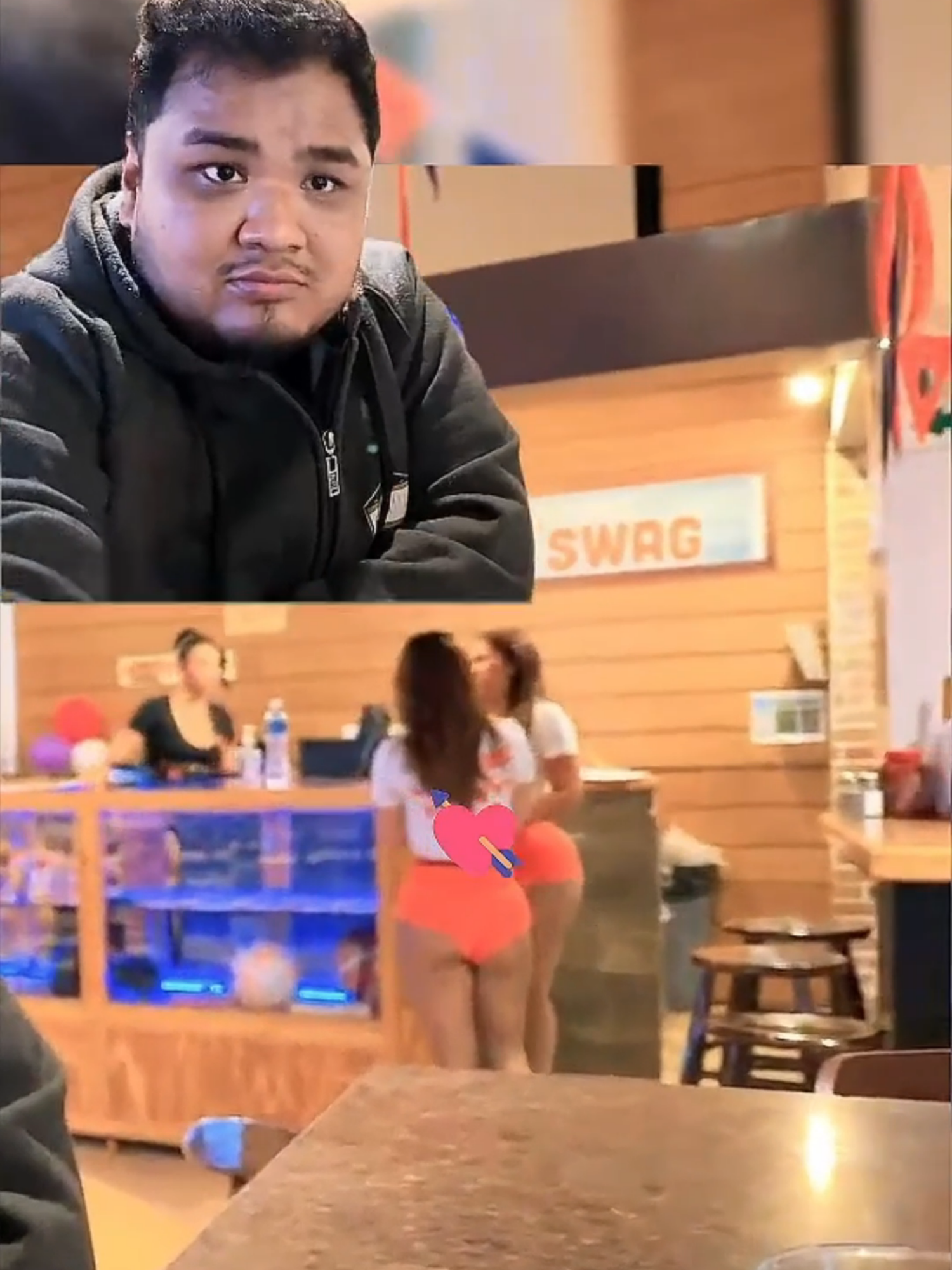 Smash y la mesera de Hooters Colombia #smashdota #sandraskins #hooters #colombia #Love ##fyp #dota2