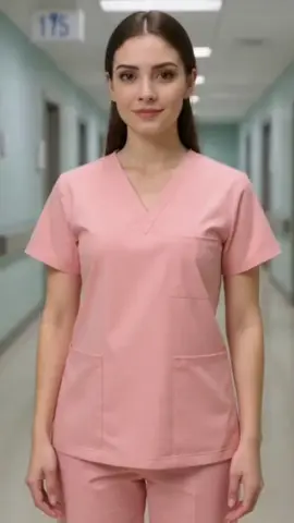 Malina V-Neck ScrubSuit | Comfort-Fit, Durable & Breathable for All-Day Wear 💙 #MalinaScrub #VNeckStyle #NurseWear #DoctorUniform #medicalapparel 