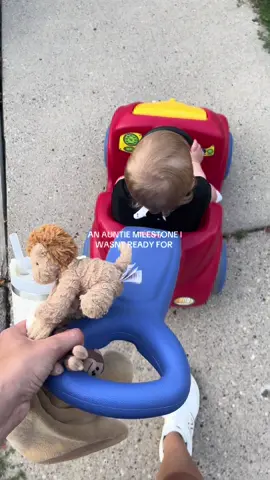 did i cry on our walk today?? yup!!  #auntielife #auntlife #fyp #auntiesoftiktok #auntie @Samantha Linton 