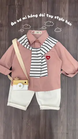 Áo sơ mi style hàn cho bé iu #quanaotreem #quanaochobe #aosomichobe #aosomibetrai #setsomibetrai 