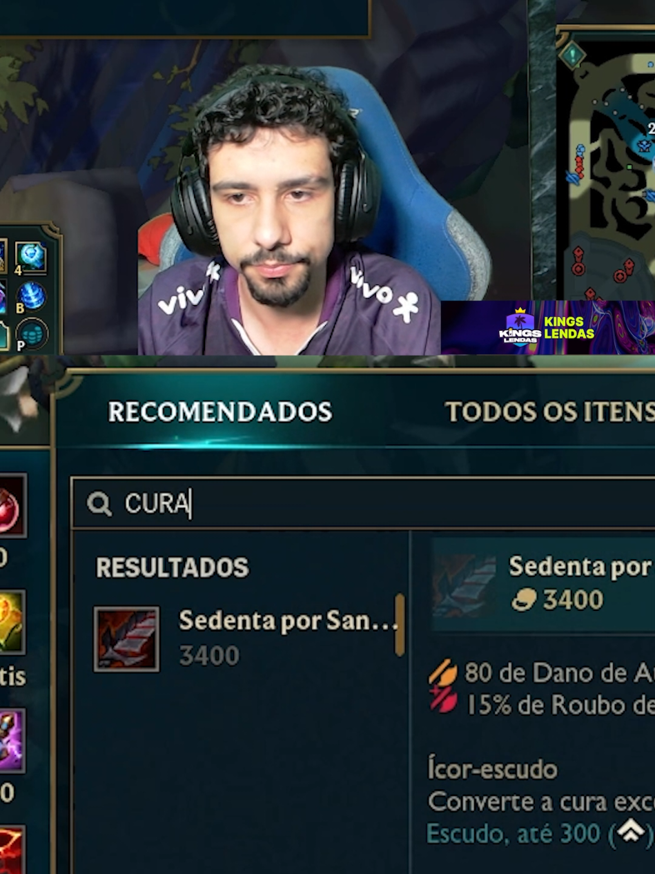 O BRUCER PESQUISANDO ITEM DE CORTA CURA NA LOJA 😂 #leagueoflegendsmemes #lolmemes #memss #cblol #kingslendas