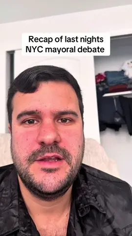 This was word for word last nights NYc mayoral debate #nyc #mayor #debate #politics #vote 