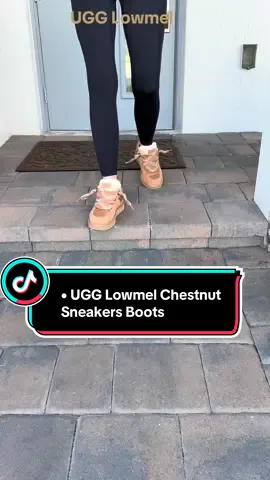 UGG Lowmel Chestnut Sneakers Boots 👢 Cozy Fall Staple — these are the it shoes everyone’s searching right now for fall 🍂 Warm chestnut suede, sneaker-style comfort, and that signature UGG look that goes with every outfit. Perfect for fall errands, coffee runs, and cozy days in. Tap the orange cart to grab yours before they’re gone again! 🤎 @Fly Kicks #UGGLowmel #tiktokshopcreatorpicks #uggs #cozyboots #winterboots 