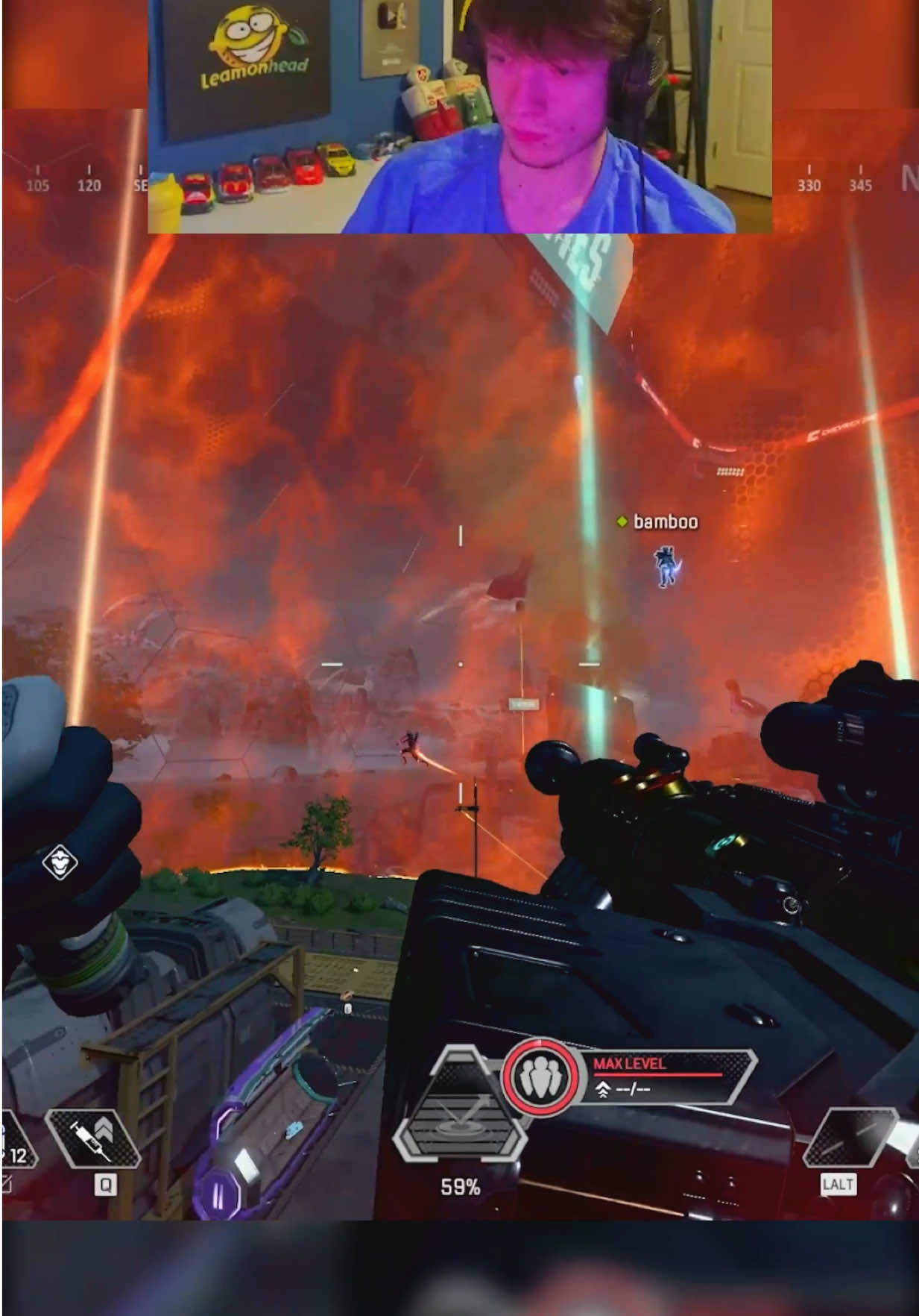 LEAMONHEAD IS ON @SoaR FOR A REASON 🥶😮‍💨 #apexlegends #apex #gaming #fyp #fypシ 