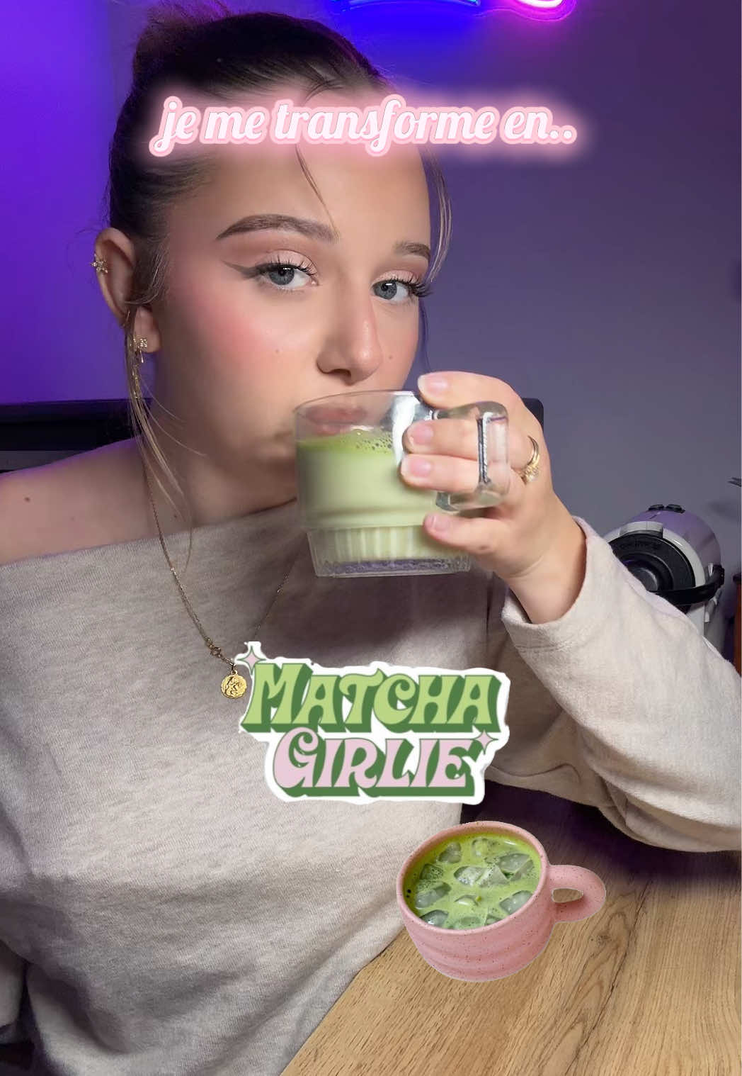 Team matcha glacé ou chaud ?? 🍵🎀 hot girl era hihi #matchalover #capsulematcha #matchatok merci @Bobo Matcha !! mon nouveau rituel préféré 💗 - produits offerts 