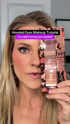 HoOdeD Eyes Makeup Tutorial! Save and ❤️ to see more Hooded Eye Makeup!  @L.A. Girl Cosmetics eyeshadow and liner @essence cosmetics powder liner and gloss @Milani Cosmetics bronze @Morphe Cosmetics blush @loréal paris usa mascara #hoodedeyesmakeup#hoodedeyemakeup#makeupforhoodedeyes 