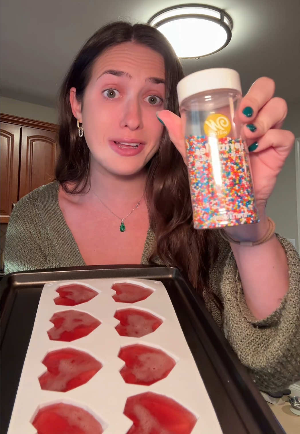 SPRINKLE CRYSTAL CANDIES | PART 1 #crystalcandy #asmr #crunch #candy #creatorsearchinsights 