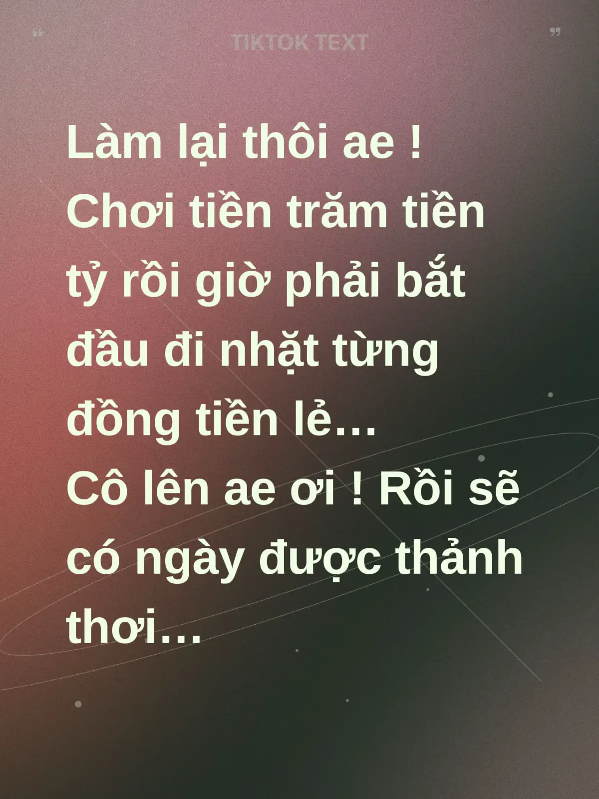 #lamlaicuocdoi #cbm #tâmtrạng 