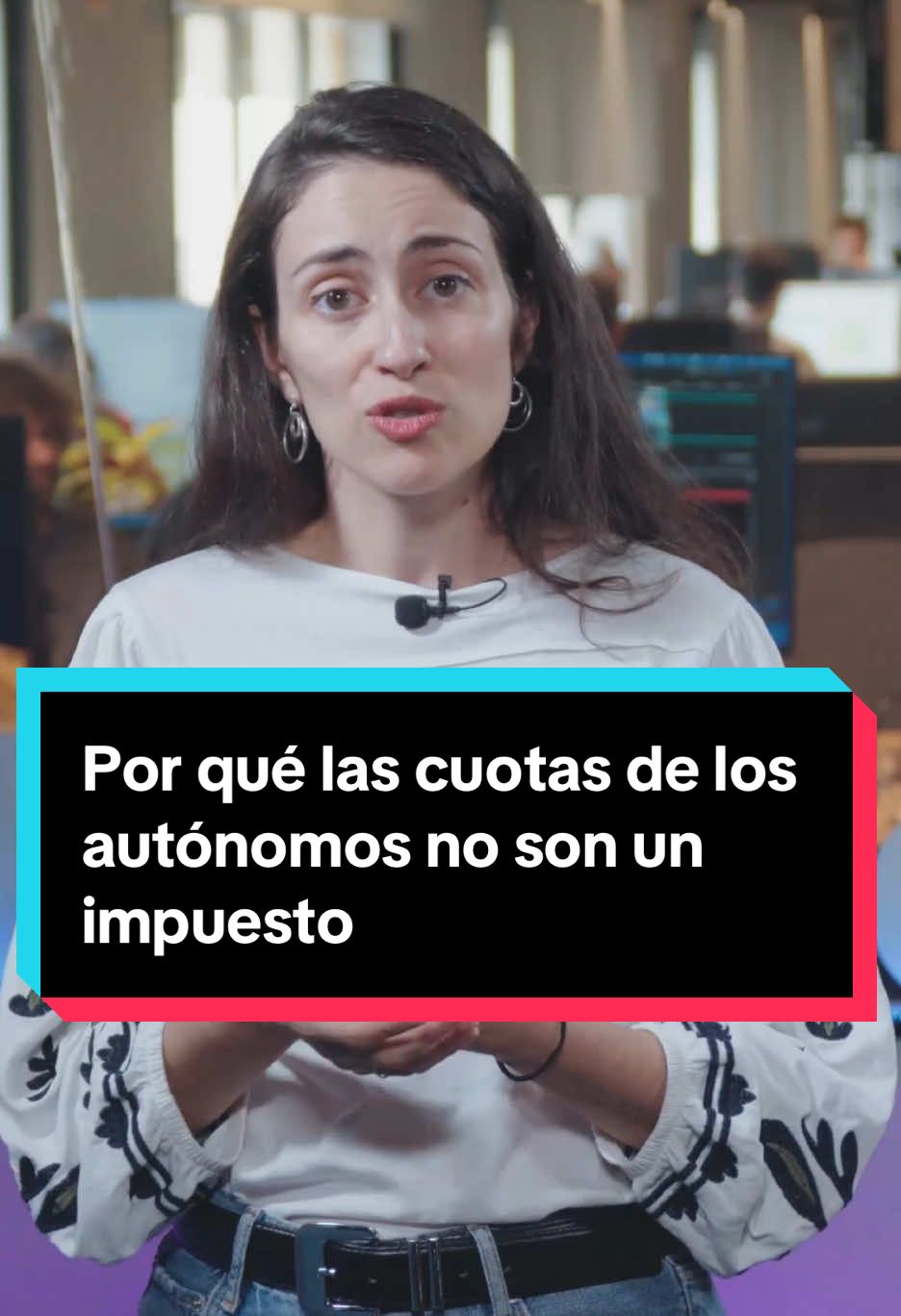 El Ministerio de la Seguridad Social presentó el lunes su primera propuesta de cuotas de los autónomos para los próximos tres años, que suben entre 217 y 796 euros el año que viene. La propuesta no ha gustado ni a derecha ni a parte de la izquierda. Más allá de las cifras, se está diciendo que el Gobierno quiere aplicar una subida de impuestos a los trabajadores autónomos. Pero… ¿son las cuotas de autónomos un impuesto? Nuestra compañera Laura Olías te lo explica.  #autónomos #impuestos #cuota #trabajadores #laboral   