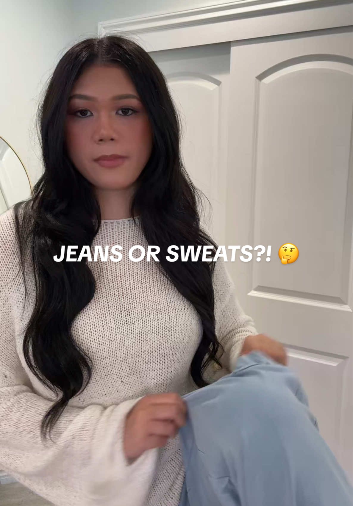 these are the BEST gen z pajama jeans! 🩵 @Halara_official #halara #halaramagicjeans #halarajeans #cargojeans #tiktokmademebuyit 