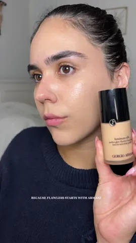 Luminous silk foundation by @Armani beauty is beautiful ✨✨ #makeupreview #sephorahaul #sephora #foundationreview #fyp  