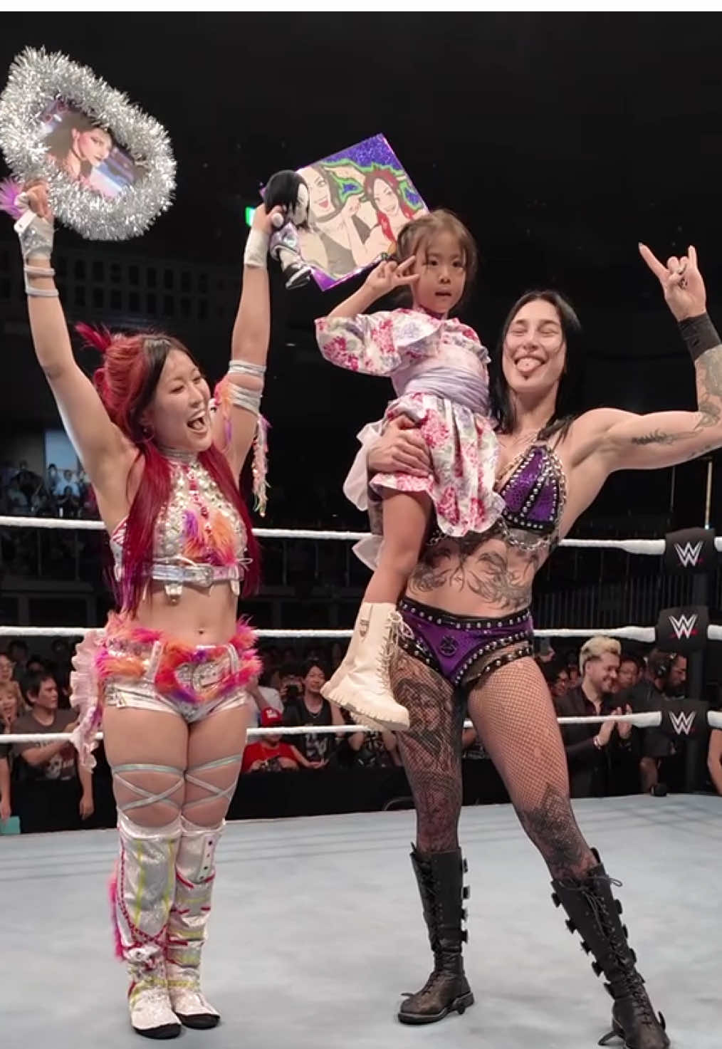 this is what it’s all about ✌️🥹🇯🇵 #WWE #RheaRipley #IYOSKY 