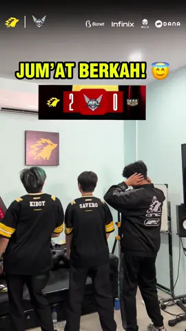 Alhamdulillah Jumat berkah ygy 😇 Semoga besok bisa full senyum lagi! 😁 #GOONIC #ONICID #MPLIDS16 
