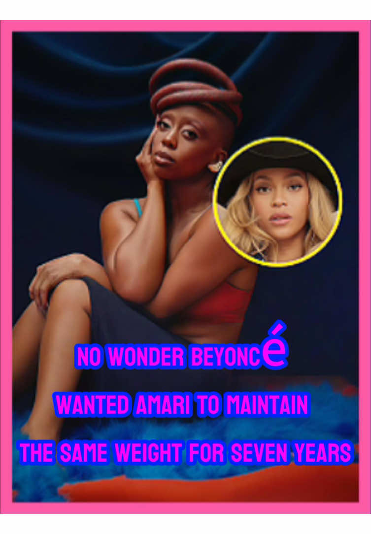 No wonder Beyoncé wanted Amari to maintain the same weight for seven years. #fyp #celebrity #beyoncé #blueivy #AmariMarshall