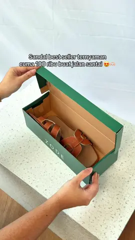 Size ada sampai 43 🫶🏻✨ Gimana gak makin cinta #ZODE #sandal #fyp #viral 