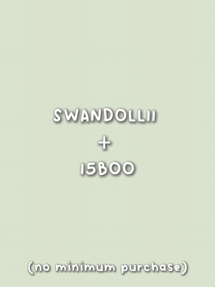 use code SWANDOLL11 + 15BOO for 20% off on yesstyle!! #sw4nzyo #kbeauty #fyp #viral #yesstyleinfluencers @YesStyleInfluencers @YesStyle 