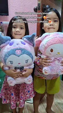 Kuromi and My Melody lover din ba mga anak nyo? naku perfect tong pang gift sakanila mga mi 🥰 #kuromistuffedtoy #mymelodystuffedtoy #stuffedtoy #kuromiandmymelody 