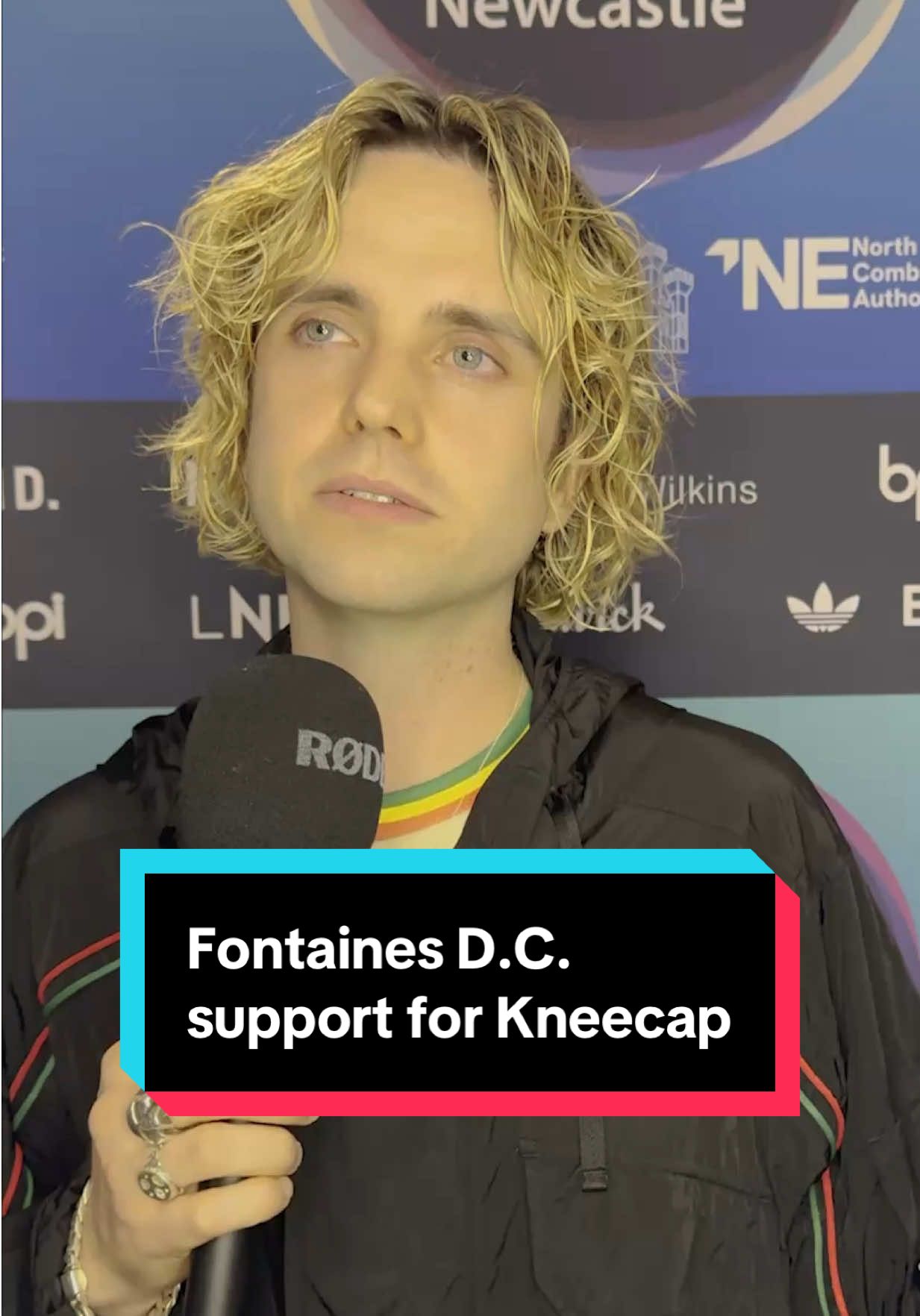 “It is a witch hunt” – @Fontaines D.C. Deego shares his support for Kneecap as the CPS appeal the decision to dismiss Mo Chara’s terror charge, and reflects on the British police’s handling of protests against the genocide in Palestine #fontainesdc #music #kneecap #fyp #foryoupage 