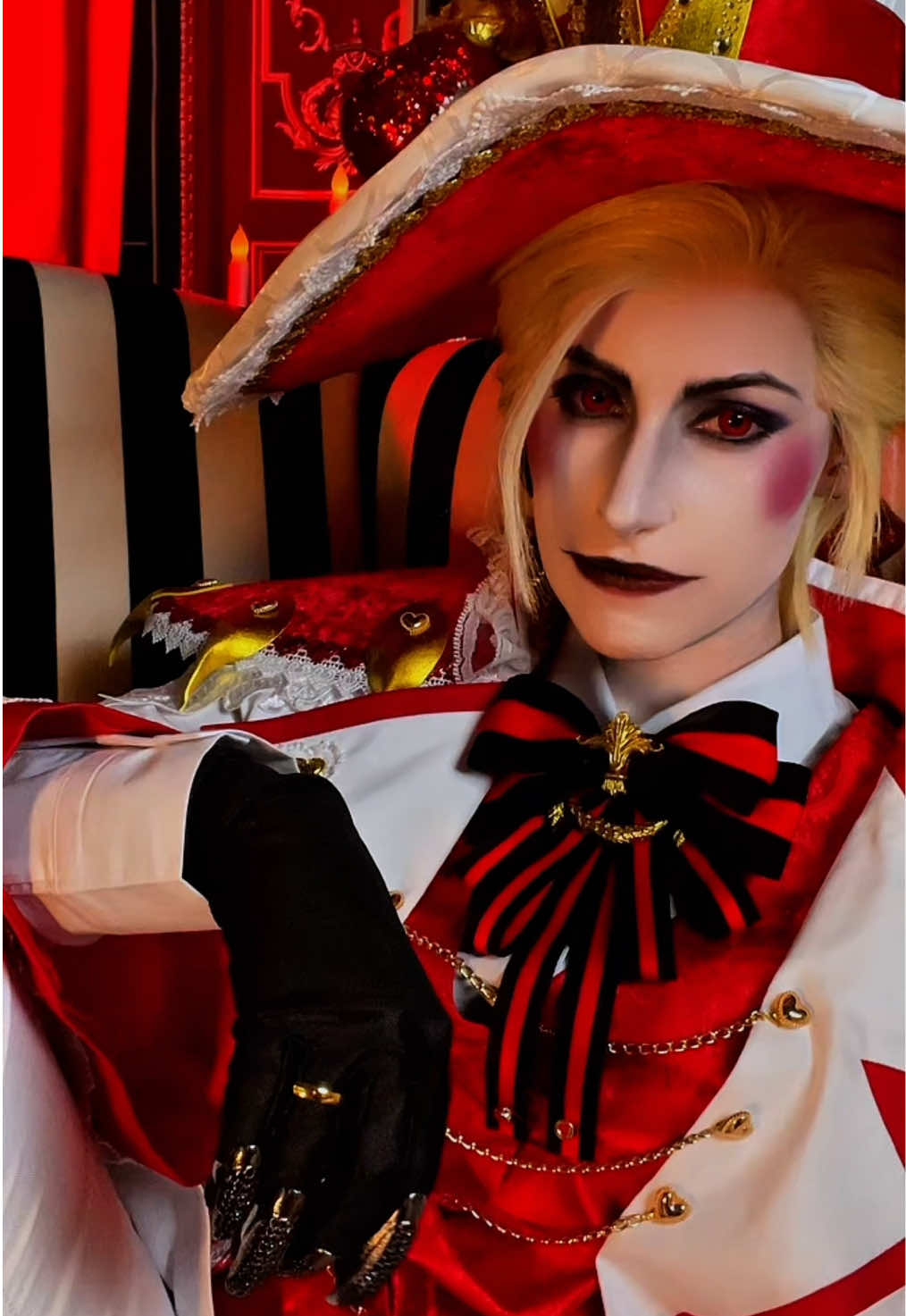 Soon ahhh! Hype for #hazbinhotel2 #lucifer #lucifercosplay #hazbinhotelcosplay #hazbinhotel