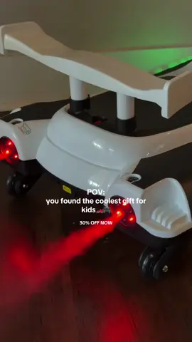 Okay but this wiggle car right here is NICEEEE! So many nice features! It’s a perfect gift! Recommend for kids 3 and up🏎️ #giftsforkids #giftideasforkids #wigglecar #carsforkids #wigglecarforkids  