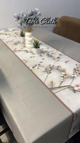 Waterproof and PVC Table Cloth #tablecloth #tablecover #diningtable #waterprooftablecloth #pvctablecloth 