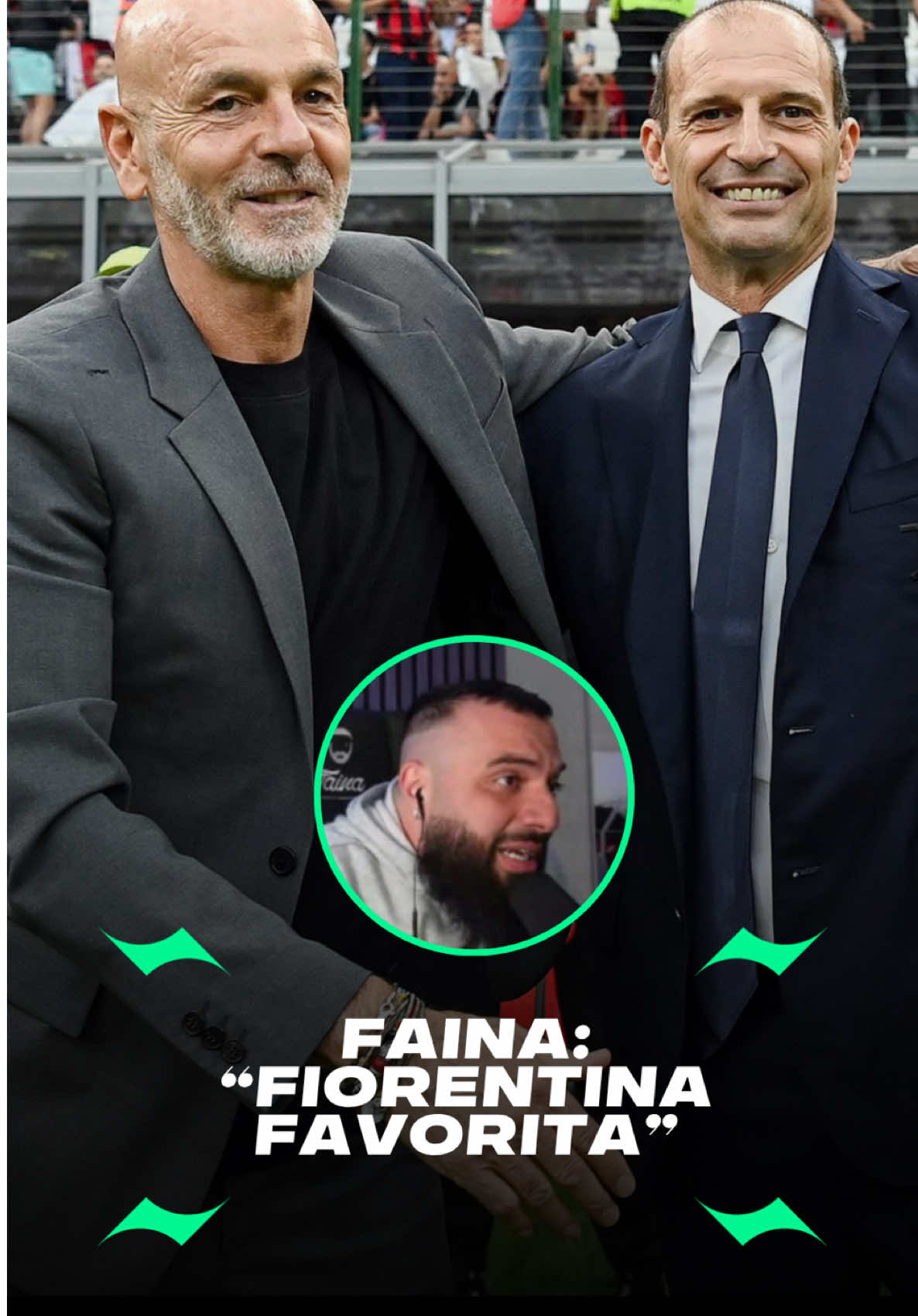 Il Milan non è obbligato a vincere contro la Fiorentina. ❌ #calcio #controcalcio #tiktokcalcio #allegri #faina 