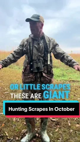 If you don’t have your scrapes set….you need to get them out or find a community scrape! These bucks have been hammering this area and it is the perfect time to get on your target buck before the rut! #deerhunting #hunting #bowhunting #deerseason #tipsandtricks 