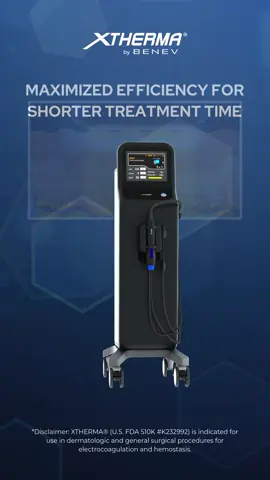 Safety is one of our #1 priorities when evaluating new technology to introduce to providers. So, what makes XTherma so safe? XTherma has a thoughtfully designed thermal sensor that continuously monitors and adjusts the temperature to maintain a safe, comfortable treatment environment, reducing the risk of overheating while enhancing effectiveness! #xtherma #cryogentherapy #rftherapy #radiofrequencytechnology #benev #benevskinscience #skinrejuvenation #benefiteveryone #contouring *Disclaimer: XTHERMA® (U.S. FDA 510K #K232992) is indicated for use in dermatologic and general surgical procedures for electrocoagulation and hemostasis.