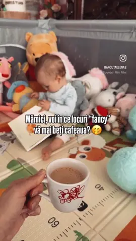Cel mai fancy loc de băut cafeaua și cea mai adorabilă companie 🤭🩵  #fancyplaceforcoffee #babyboy #mamasboy #motherhood #MomsofTikTok  