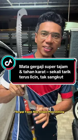 Mata gergaji super tajam & tahan karat – sekali tarik terus licin, tak sangkut#gergajikayu #gergajitajam #gergajipemotong 