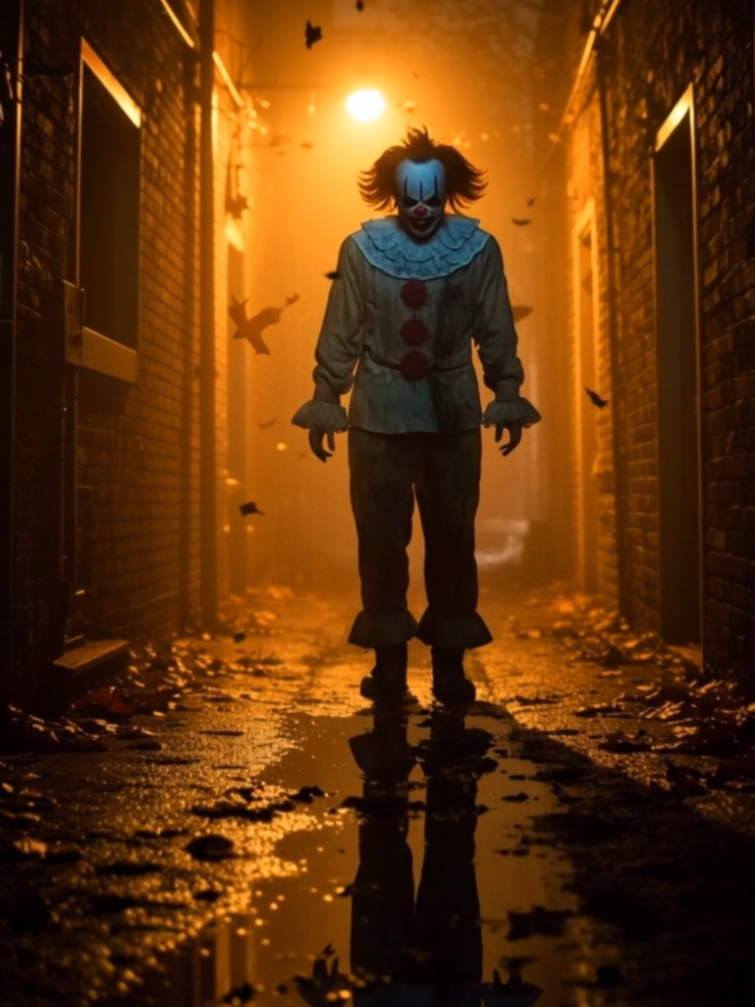 Don’t blink. Halloween Is Almost Here. Clowns Are Fun...Right? #halloween2025 #fyp #aiart #clown #horrortok