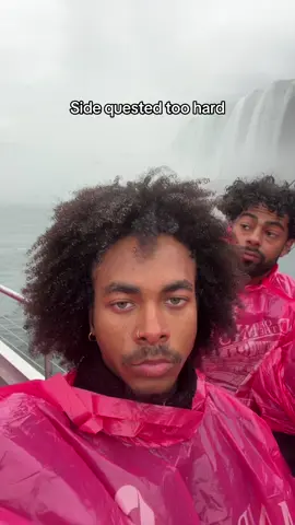 #fyp #niagarafalls #sidequest #waterfalls @Jonah.Meshell @erifer.mp4   Did a flip and almost got disintegrated by a bald guy😐 