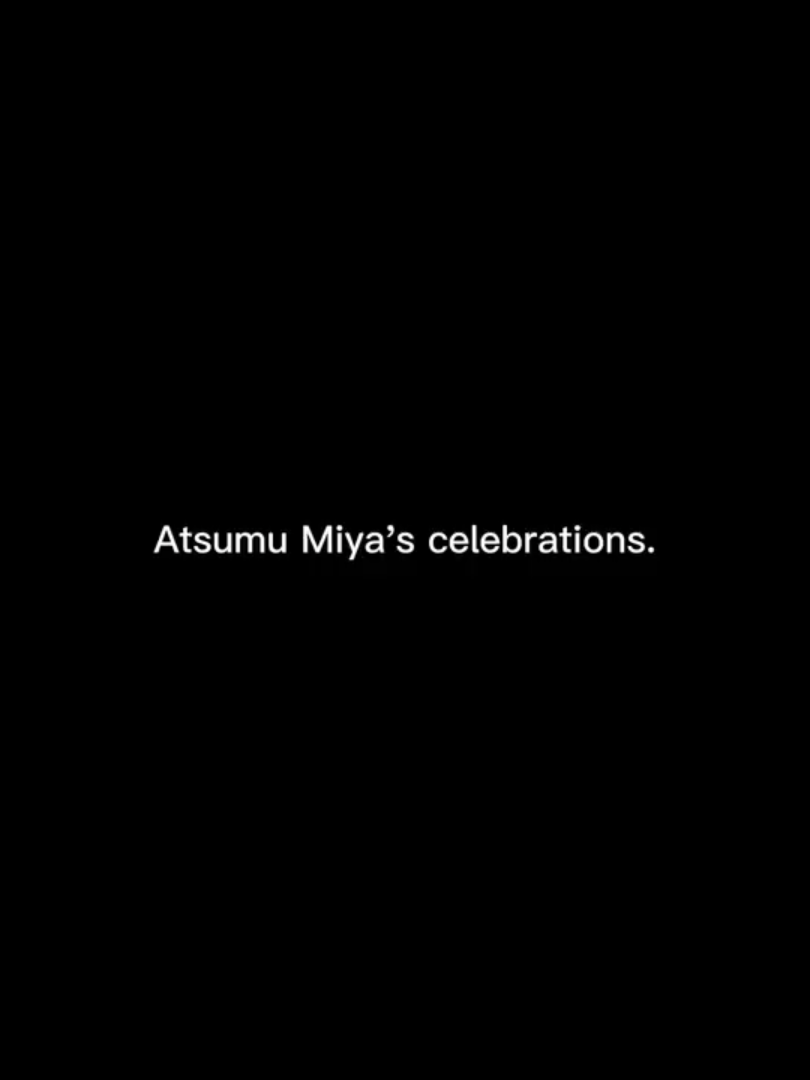 passion #anime #haikyuu #volleyball #atsumumiya #celebrations