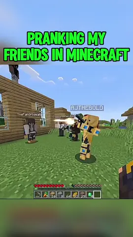Pranking My Friends in Minecraft#MinecraftPrank #MinecraftFunny #MinecraftFriends #MinecraftMoments #GamingClips 