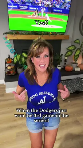 Go Dodgers! 1 more win & you’re going to the World Series! #winning #baseball #game #Dodgers #goviral  
