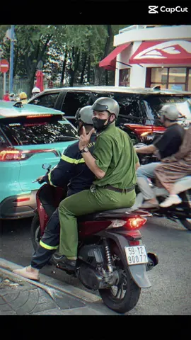@Minh Quân cốt chở thì lên thôi #xuhuong #canhsatpccc #PC07 #daihoidangbotphcm 