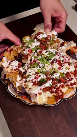 #AD Halloween Nachos with @Cacique – loaded with Cacique Premium Pork Chorizo for bold, authentic flavor, Cacique Oaxaca Cheese for that buttery melt, and Cacique Queso Fresco and Cacique Crema Mexicana for a fresh, creamy finish. The ultimate spooky-season snack for your Halloween party. #CaciqueFoods #AuthenticFlavor #RealMoments
