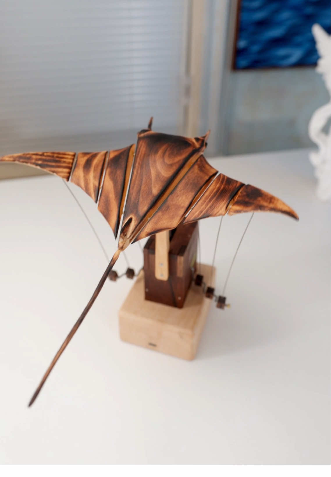 That's love...It's the best gift🎄🎁#handmadegifts #oceanlover #roomdecor #automata #christmasgift 