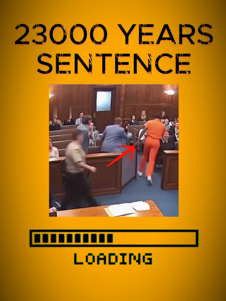 Man sentenced to 23000 years tries to escape prison #truestory #americanhorrorstory #us #fyp #analoghorror 