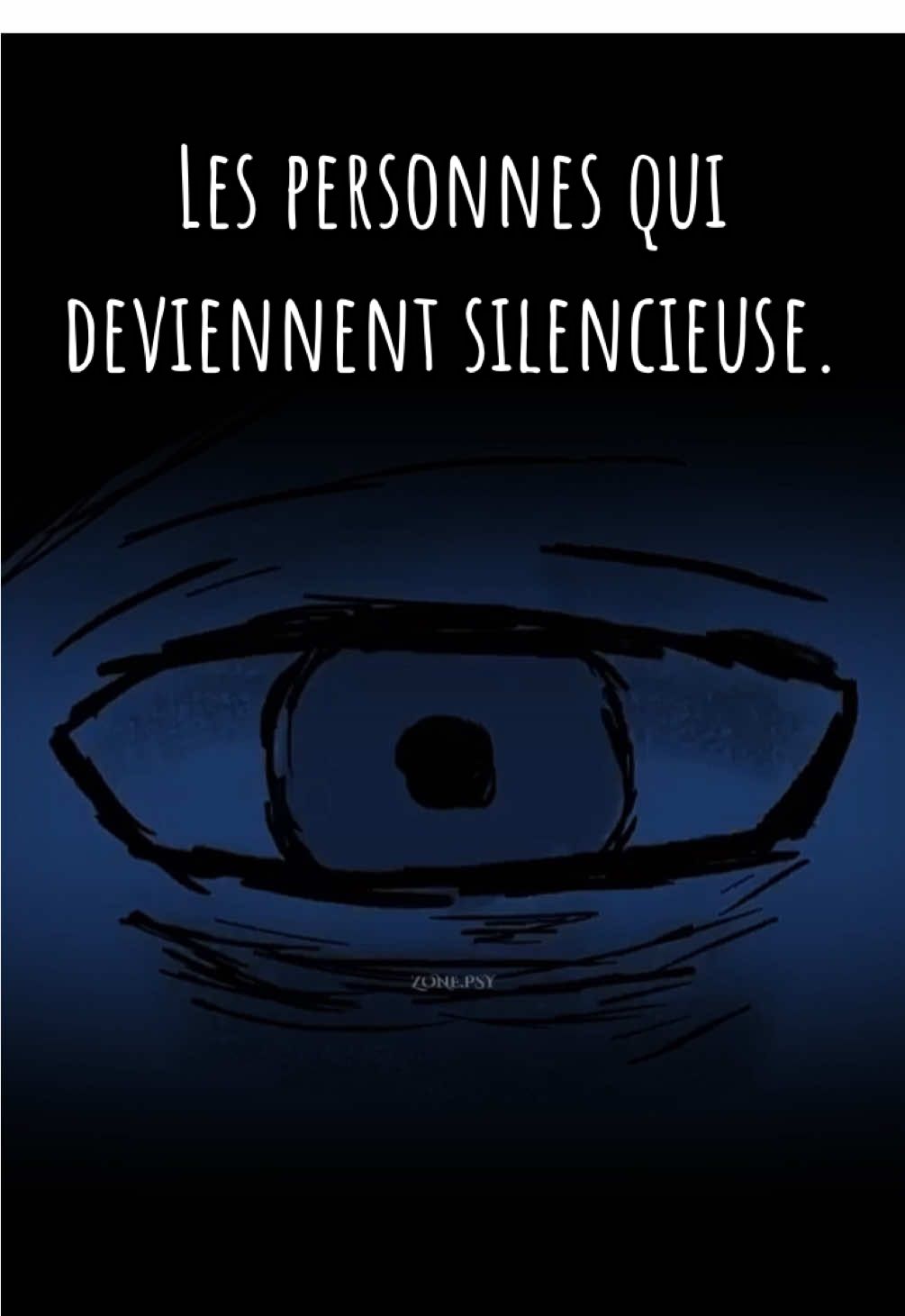 Pourquoi certaines personnes deviennent silencieuses lorsqu’on les offusque ? 👁️ #psychologie #santémentale #emotions 