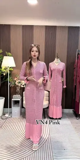 Beautiful Vneck Fake Button Dress #livehighlights #fyppppppppppppppppppppppp #OOTD #tiktokshop #newarrivals 