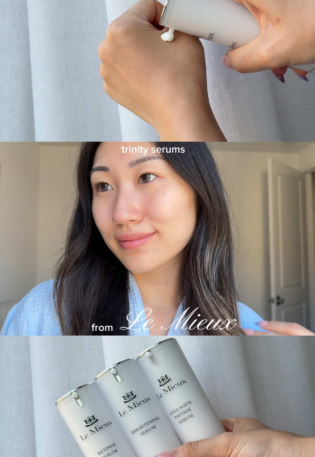 love how @Le Mieux has a solution for every skin concern, I’ve been especially loving the collagen peptide serum!  #lemieux #koreanskincare #kbeauty #collagen #serum 