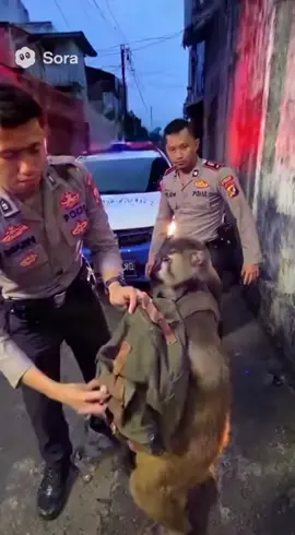 #AI #viral #fyp #monkey #trending 