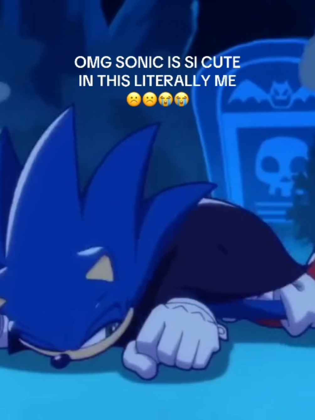 i was sobbing my eyes the fuck out and actually going crazy and shit until i saw the Halloween special ive been waiting for made me so hpapy and i just love sonic and the chao's were so cute in this special too i might post about that aswell 🙁 ohmfg i love sonic literally my comfort character can i cry I act uallu cant do this rightnow oh soncicicikc cdbxhbd#sonic #foryou #chaohalloweenspecial  @Sonic the Hedgehog 
