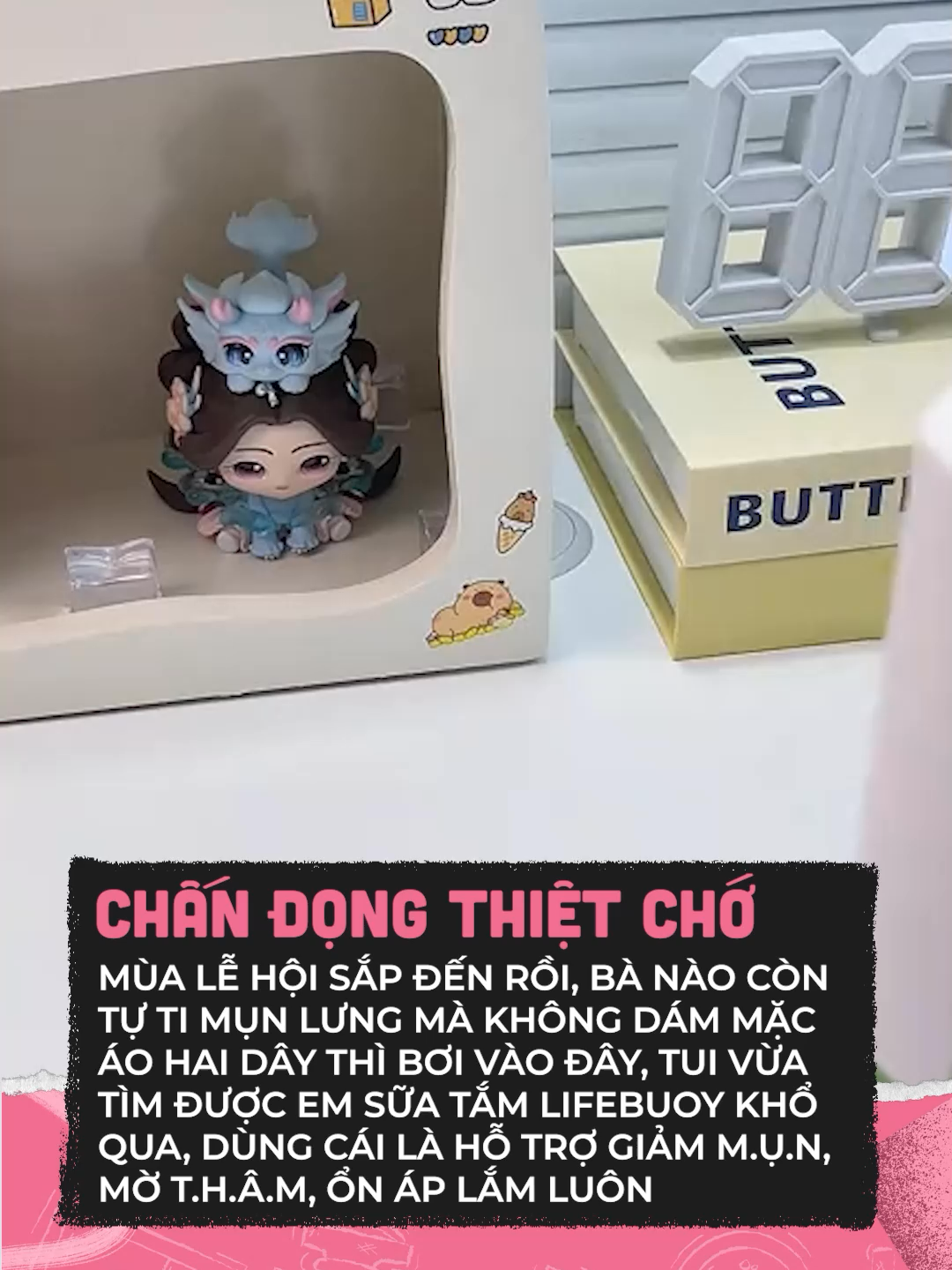 Tạm bịt chiếc lưng xấu xí #clbeauty #clmedia #celebnetwork #beauty #beautytips #goclamdep #lifebuoy #suatamtrimunlung #suatamkhoqua