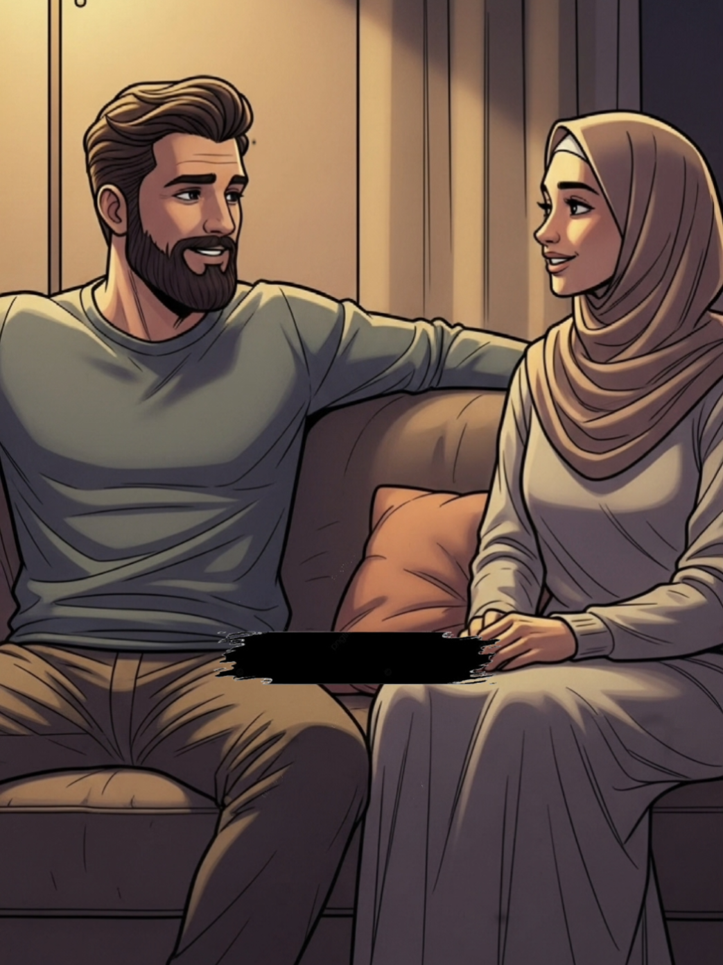 💯🙂 #BiwiAurShohar #IslamicShorts #husbandwife 