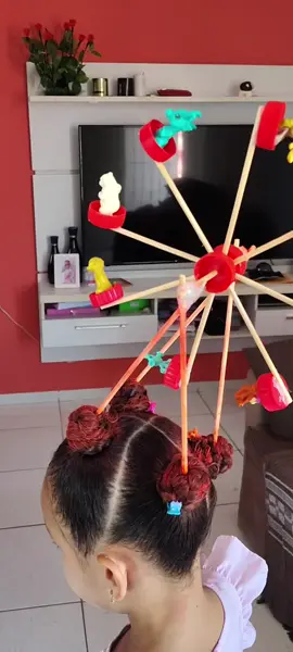 Cabelo maluco,roda gigante 🎡 #cabelomaluco