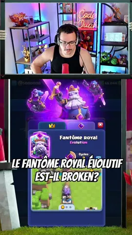 Je découvre le fantôme royal évolutif ! #ouahleouff #clashroyale 
