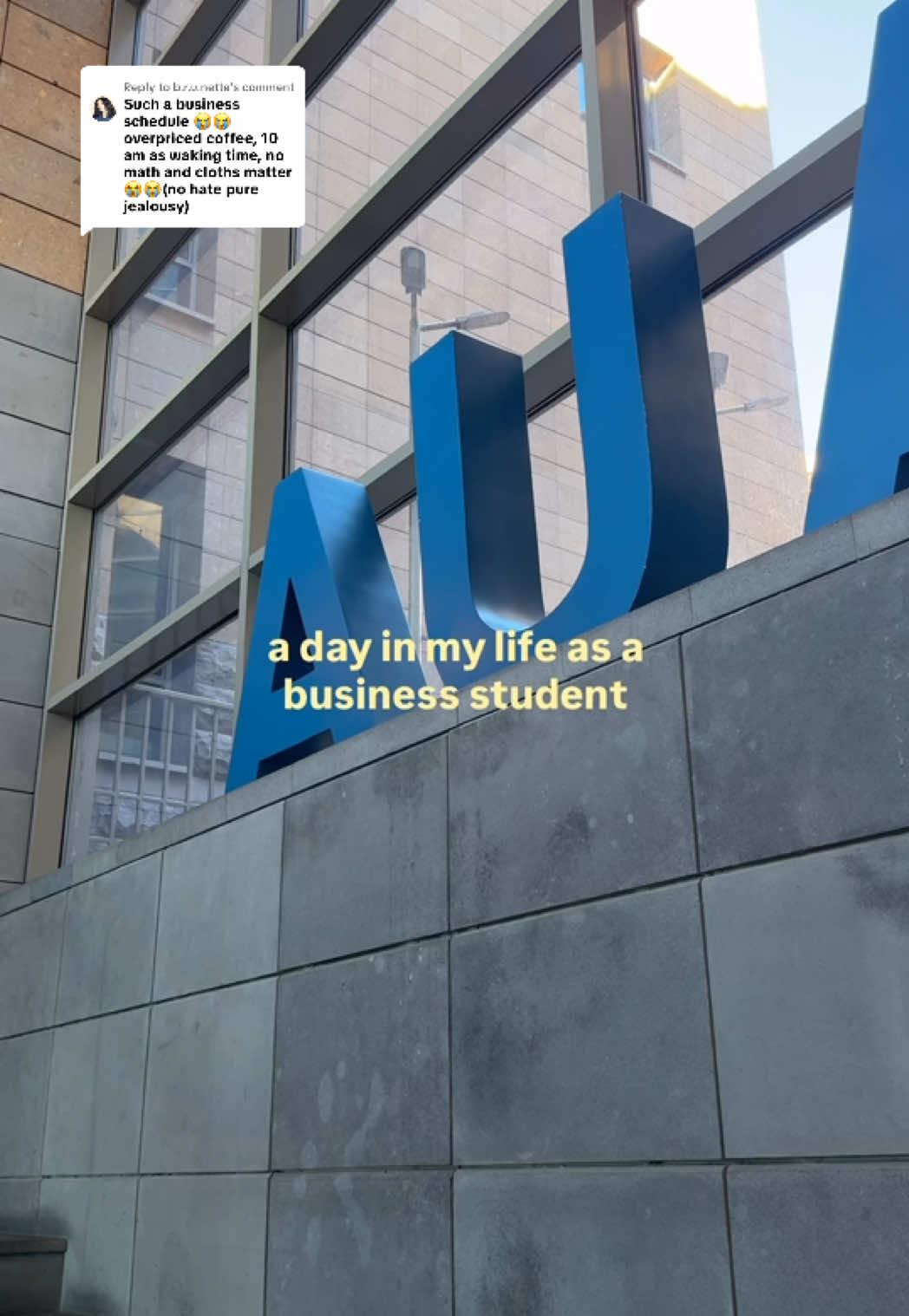 Replying to @b.r.u.nette a normal day in my life as a business student 🦓 #businessstudent#unilife#aditl#studentlife 
